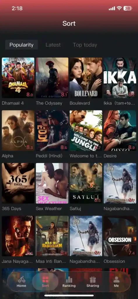Zunc Movie Apk 2